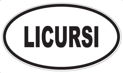 LICURSI - Oval Magnet