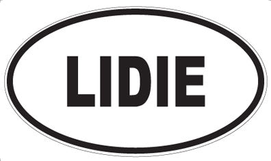 LIDIE - Oval Magnet