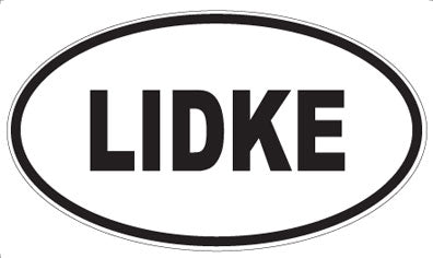 LIDKE - Oval Magnet