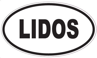 LIDOS - Oval Magnet