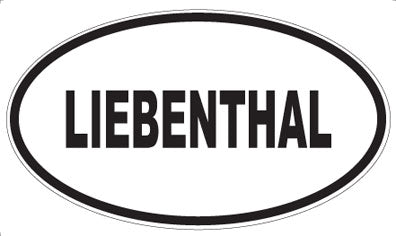 LIEBENTHAL - Oval Magnet