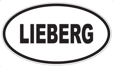 LIEBERG - Oval Magnet