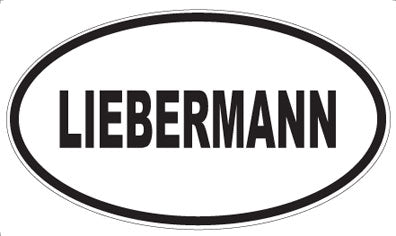 LIEBERMANN - Oval Sticker