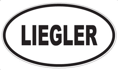 LIEGLER - Oval Magnet