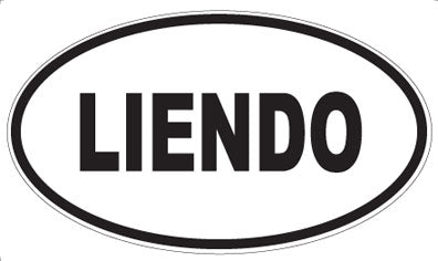 LIENDO - Oval Sticker