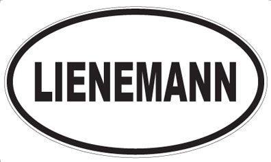 LIENEMANN - Oval Sticker