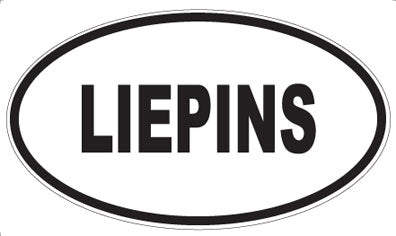 LIEPINS - Oval Sticker