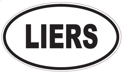 LIERS - Oval Magnet