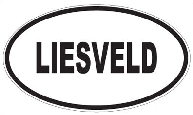 LIESVELD - Oval Magnet