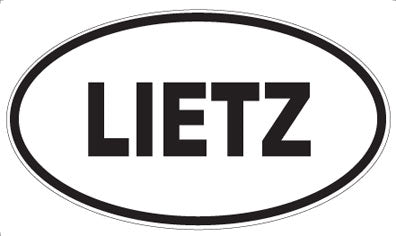 LIETZ - Oval Magnet