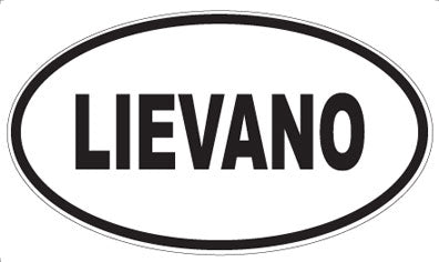 LIEVANO - Oval Magnet