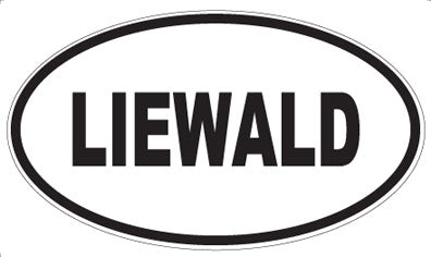 LIEWALD - Oval Magnet