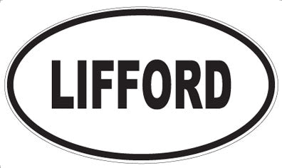 LIFFORD - Oval Sticker