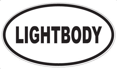 LIGHTBODY - Oval Sticker
