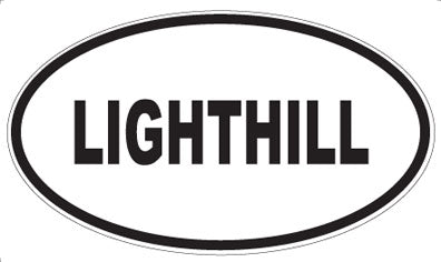 LIGHTHILL - Oval Magnet