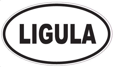 LIGULA - Oval Sticker