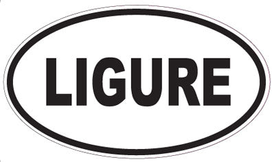 LIGURE - Oval Sticker