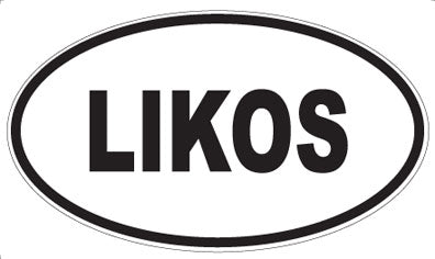 LIKOS - Oval Sticker