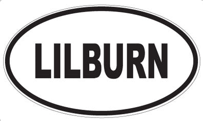 LILBURN - Oval Magnet