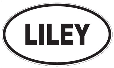 LILEY - Oval Magnet