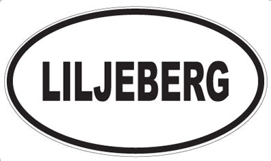 LILJEBERG - Oval Magnet