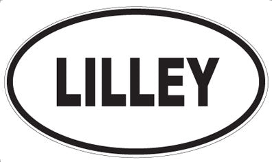 LILLEY - Oval Magnet