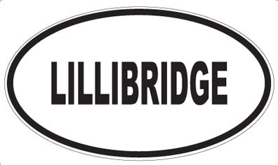 LILLIBRIDGE - Oval Magnet