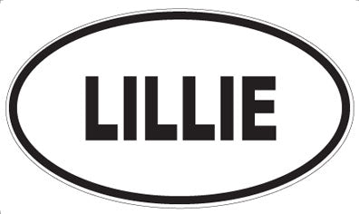 LILLIE - Oval Magnet