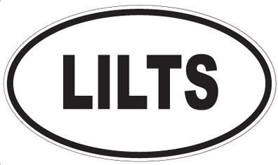 LILTS - Oval Sticker