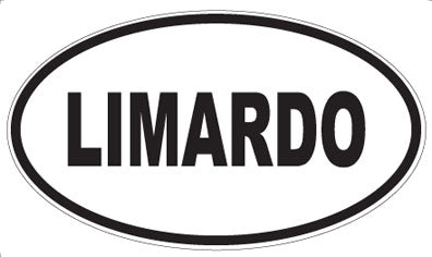 LIMARDO - Oval Sticker