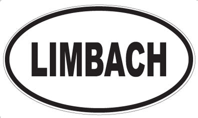 LIMBACH - Oval Sticker