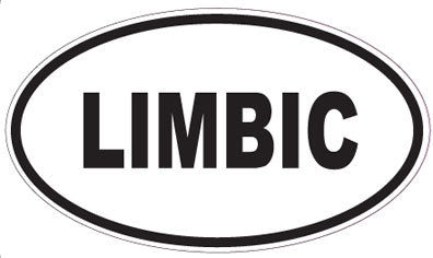 LIMBIC - Oval Sticker
