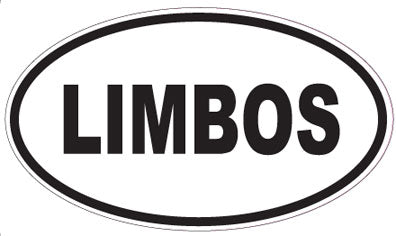 LIMBOS - Oval Sticker