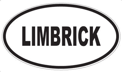 LIMBRICK - Oval Sticker