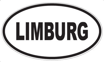LIMBURG - Oval Magnet