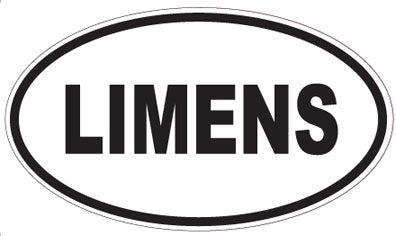 LIMENS - Oval Sticker
