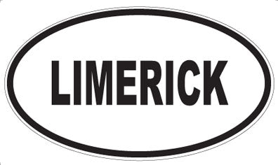 LIMERICK - Oval Magnet