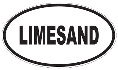 LIMESAND - Oval Sticker