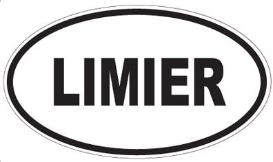 LIMIER - Oval Sticker