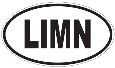 LIMN - Oval Sticker