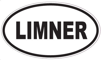 LIMNER - Oval Sticker