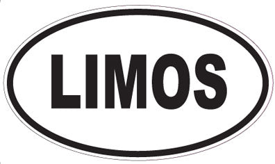 LIMOS - Oval Sticker