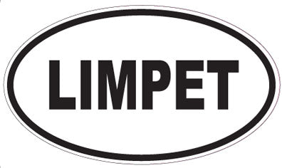 LIMPET - Oval Sticker