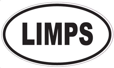 LIMPS - Oval Magnet