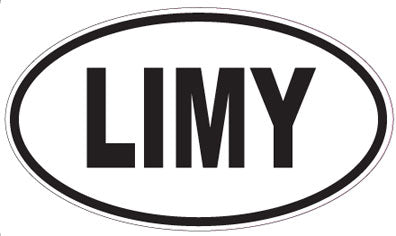 LIMY - Oval Sticker