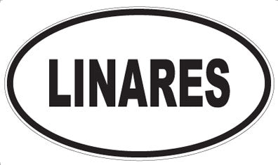 LINARES - Oval Sticker