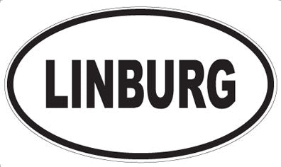LINBURG - Oval Sticker