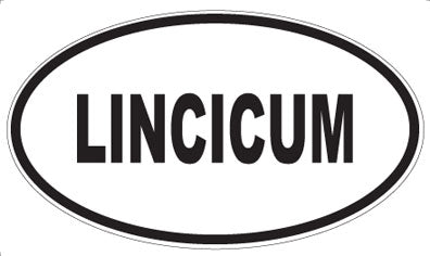 LINCICUM - Oval Magnet