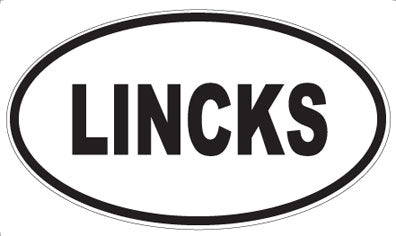 LINCKS - Oval Sticker