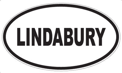 LINDABURY - Oval Magnet